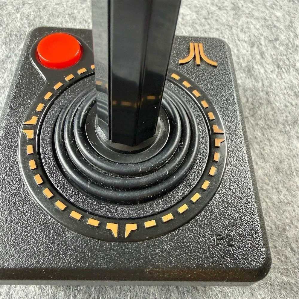 Atari Flashback Wireless‎ Joystick Controller P2 Player 2 Black CX-Style